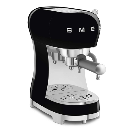 Кофемашина эспрессо SMEG 50s style (ECF02BLEU) Черный