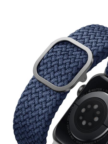 Ремешок UNIQ для Apple Watch 38/40/41 мм ASPEN Strap Braided (40MM-ASPOBLU) Синий