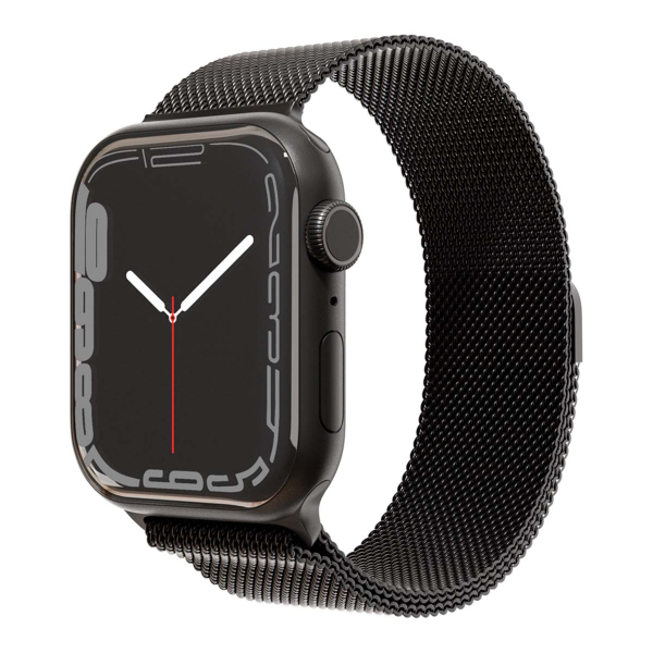 Ремешок для Apple Watch 38/40/41 mm из нержавеющей стали VLP Чёрный