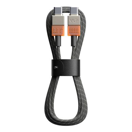 Дата-кабель VLP NEO USB-C, 100W, 1.5m, янтарно-серый