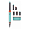 Стайлер Dyson Airwrap Complete Long HS05 (CN/HK) Ceramic Pop 25th Anniversary Limited Edition, бирюзовый