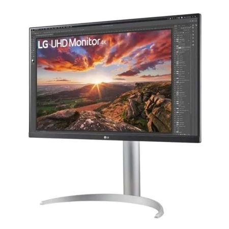 Монитор 27" LG UltraFine 27UP850K-W 3840x2160, 60Гц, IPS Чёрный
