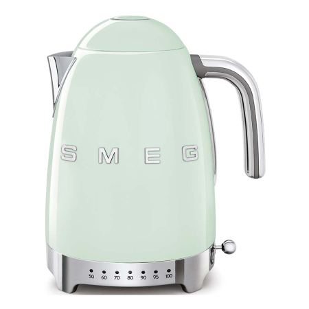 Чайник электрический с регулируемой температурой SMEG 50s style (KLF04PGEU) Пастельный зеленый Чайник электрический с регулируемой температурой SMEG 50s style (KLF04PGEU) Пастельный зеленый