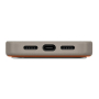 Чехол для iPhone 18 Pro/17 Pro с MagSafe UNIQ DS LYDEN (IP6.3P(2025)-LDSFORGFGRY) Оранжево-серый
