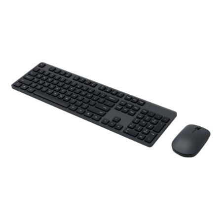 Клавиатура и мышь беспроводные Xiaomi Mijia Wireless Keyboard and Mouse Combo Русские буквы (WXJS01YM) Черный