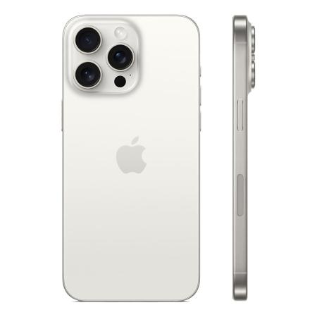 Apple iPhone 15 Pro Max 256Gb eSIM White Titanium, белый титан