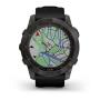 Часы Garmin FENIX 7X Carbon gray, черный Часы Garmin FENIX 7X Carbon gray, черный