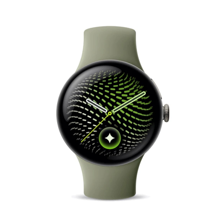 Часы Google Pixel Watch 5, 41 мм Satin Pyrite/Olive, бронзовый