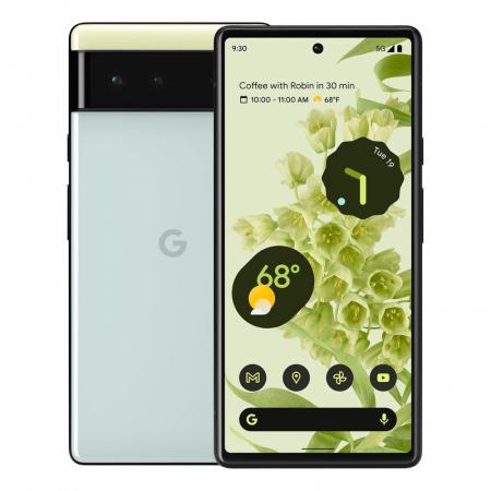 Google Pixel 6 8/128Gb Sorta Seafoam, зеленый