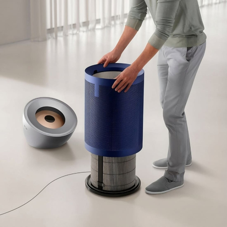 Очиститель воздуха Dyson Purifier Big+Quiet Formaldehyde (BP03) Nickel/Prussian, синий Очиститель воздуха Dyson Purifier Big+Quiet Formaldehyde (BP03) Nickel/Prussian, синий