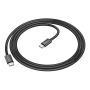 Кабель hoco. Hero 60W Charging Data Cable разъем Type-C – Type-C (X105) Черный