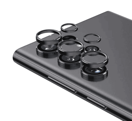 Защитное стекло для камеры Samsung S24 Ultra SUPGLASS Anti Glare Camera lens glass (XC-30) Черный