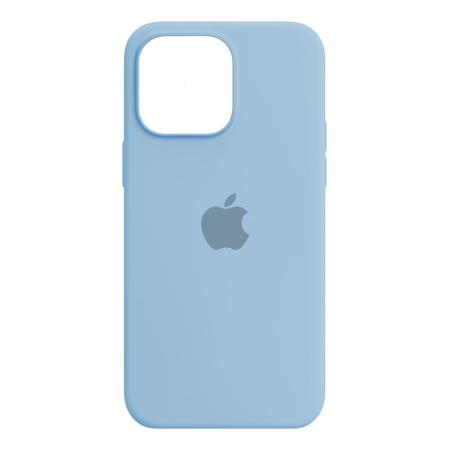 Чехол Silicone Case для Apple iPhone 14 Pro Max Голубой