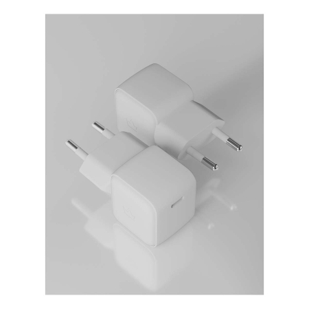 Зарядное устройство VLP G-Charge 30Вт USB-C, PD, QC, Белый