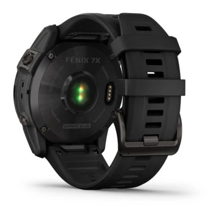 Часы Garmin FENIX 7X Carbon gray, черный Часы Garmin FENIX 7X Carbon gray, черный
