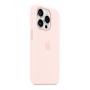 Чехол Silicone Case для Apple iPhone 15 Pro с MagSafe (original) Light Pink, светло-розовый
