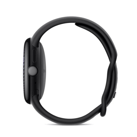 Часы Google Pixel Watch 5, 41 мм Matte Black/Obsidian, чёрный