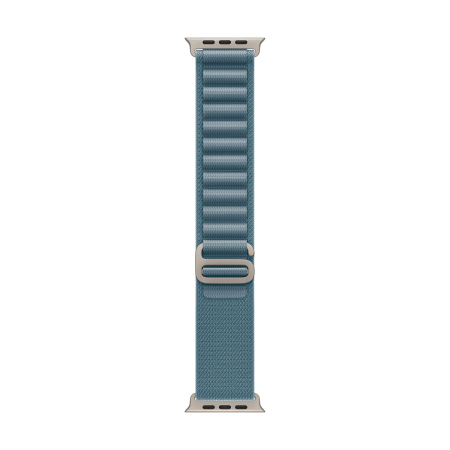 Apple Watch Ultra 3 (2025), 49 мм корпус из титана цвета «Natural», ремешок Alpine Loop размера L цвета «Light Blue» Apple Watch Ultra 3 (2025), 49 мм корпус из титана цвета «Natural», ремешок Alpine Loop размера L цвета «Light Blue»