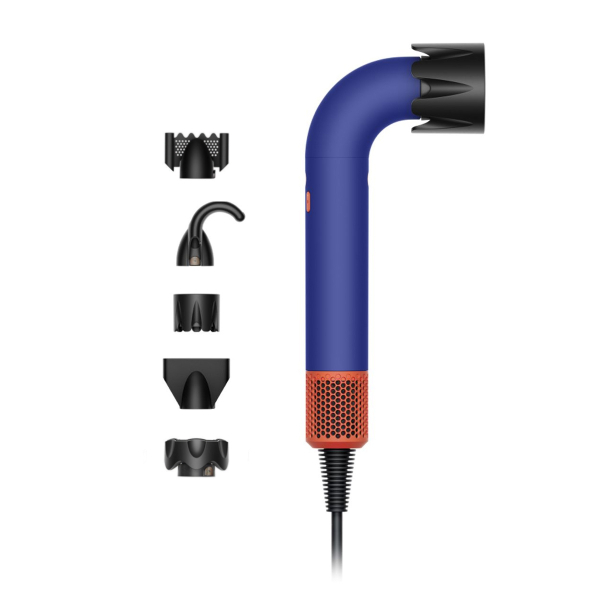 Фен Dyson Supersonic R Pro HD18 (Global) Vinca Blue/Topaz Orange, синий/оранжевый