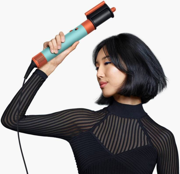 Стайлер Dyson AirWrap Complete Long HS08 (CN/HK/KR) Straight+Wavy, Ceramic Patina/Topaz, бирюзовый/оранжевый