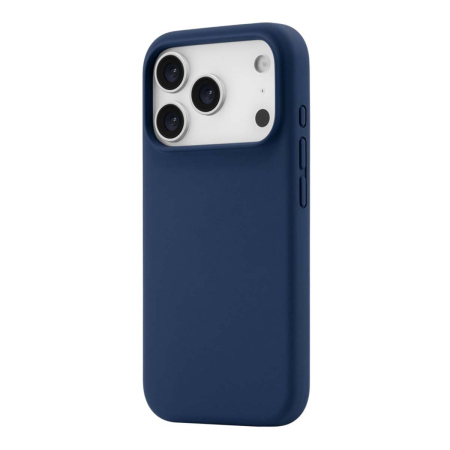 Чехол для Apple iPhone 17 Pro Silicone Case Blue, синий Чехол для Apple iPhone 17 Pro Silicone Case Blue, синий