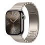 Apple Watch Series 10, 42 мм корпус из титана цвета «Natural», ремешок Link Bracelet цвета «Natural»