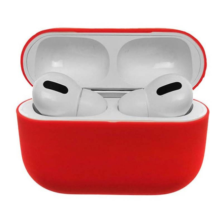 Чехол Silicone Case для Apple AirPods Pro Watermelon Red, арбузный красный