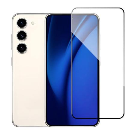 Защитное стекло для Galaxy S24+/S25+ BLUEO Silk Full cover Anti-Static (с рамкой, антистатик) (WB-S25+) Черный