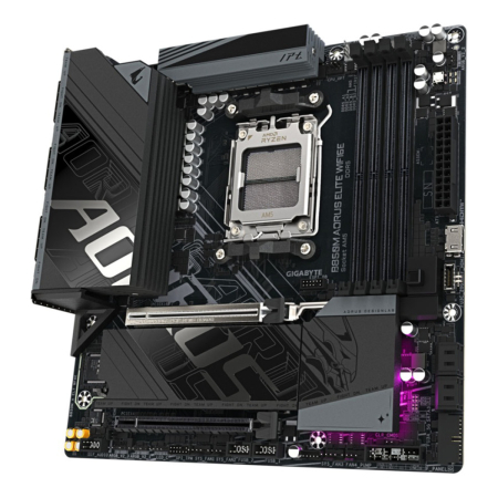 Материнская плата Gigabyte B850M AORUS ELITE Wi-Fi 6E, Micro-ATX