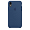 Чехол Silicone Case для Apple iPhone XR Blue Cobalt, синий