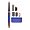 Стайлер Dyson AirWrap Complete Long HS08 (CN/HK/KR) Straight+Wavy, Vinca Blue/Topaz, синий/оранжевый