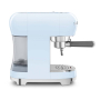 Кофемашина эспрессо SMEG 50s style (ECF02PBEU) Пастельный голубой