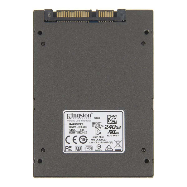 SSD накопитель Kingston A400 240Gb 2.5" SATA III (TLC)