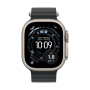 Apple Watch Ultra 3 (2025), 49 мм корпус из титана цвета «Natural», ремешок Ocean Band цвета «Black»