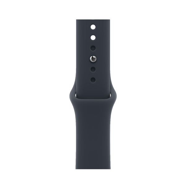 Apple Watch Series 12, 42 мм корпус из алюминия цвета «Space Gray», ремешок Sport Band размера S/M цвета «Navy Blue»