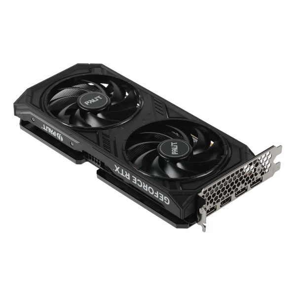 Видеокарта Palit Nvidia GeForce RTX 4060 Dual OC 8 Гб GDDR6 128 бит (NE64060T19P1-1070D)