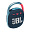 Портативная колонка JBL Clip 4 Blue/Pink, синий/розовый