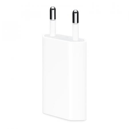 Зарядное устройство Power Adapter для iPod и iPhone 5Вт (MD813ZM) Белый